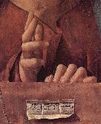 Antonello da Messina Salvator mundi Sweden oil painting artist